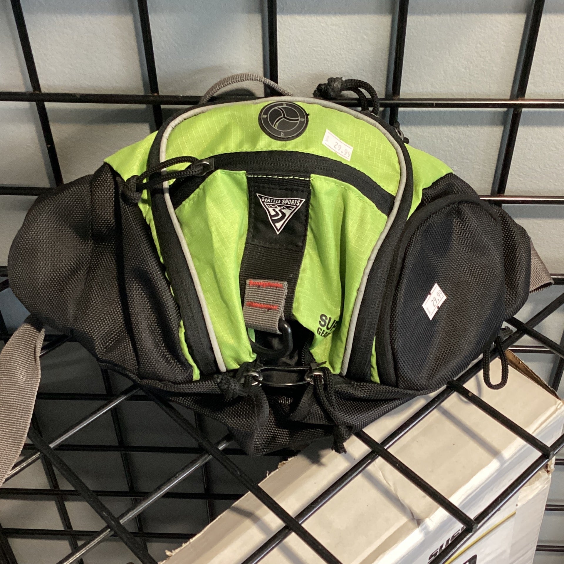 CP Seattle Sports SUP Gear Fanny pack lime/black