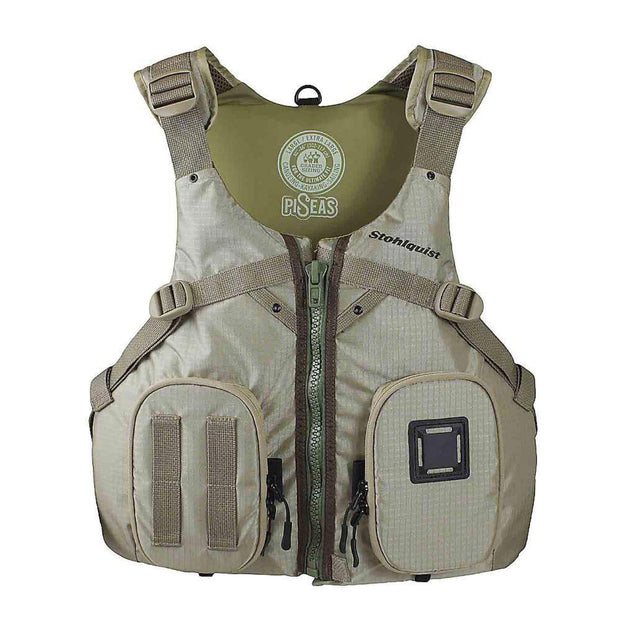 Stohlquist Piseas Lifejacket (PFD)-Khaki-L/XL (B079VHP7MH)