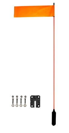 Yakattack VISIFlag™, GearTrac™ Ready, Includes Mighty Mount (VFP-1001+MMH)