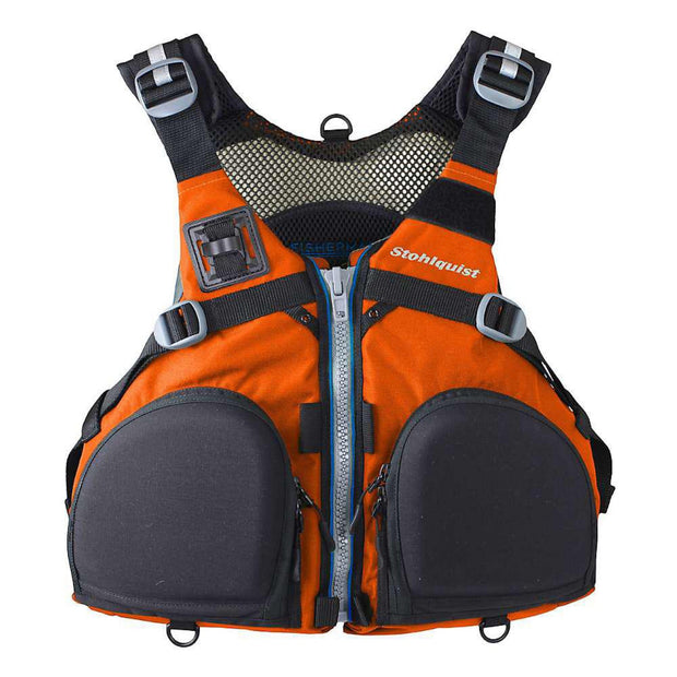 Stohlquist Fisherman Lifejacket (PFD)-Orange-XXL (B079Y6JTW2)