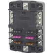 Blue Sea 5030 ST Blade Fuse Block wo Cover  6 Circuit wNegative Bus 5030