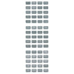 Blue Sea 8217 Grey Small Format Label Kit  60 Labels 8217