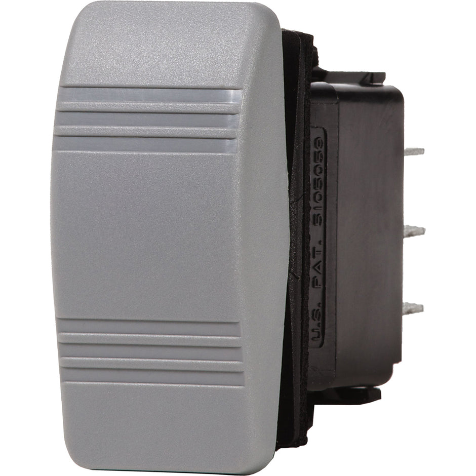 Blue Sea 8222 Water Resistant Contura III Switch  ONOFFON  Grey 8222