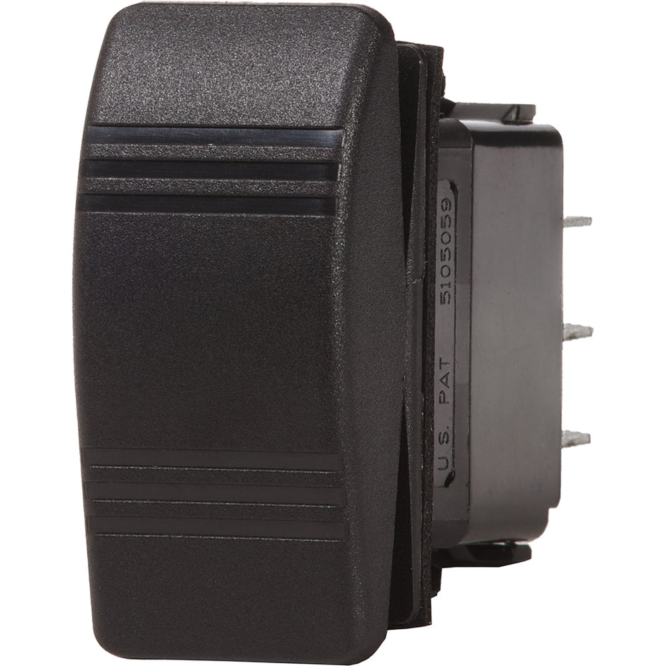 Blue Sea 8288 Water Resistant Contura III Switch  DPST OFFON  Black 8288