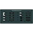 Blue Sea 8412 AC Main  6 Positions  White 8412