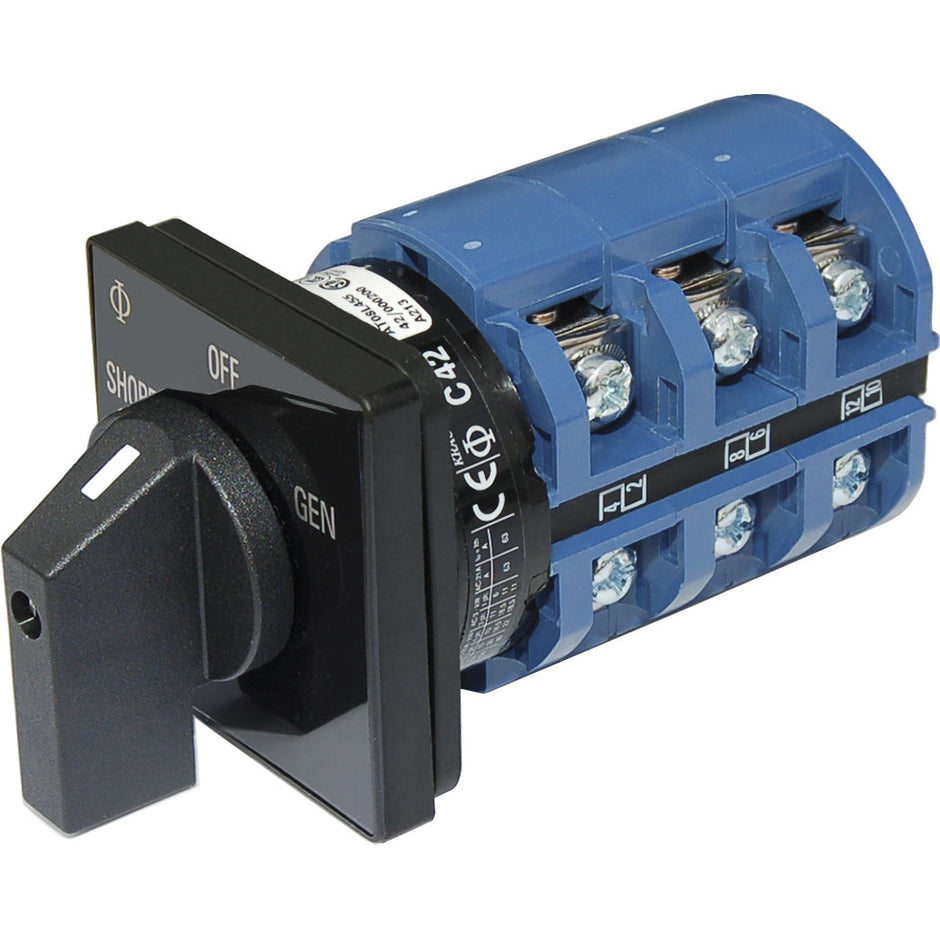 Blue Sea 9019 Switch AC 240VAC 63A OFF 2 Positions 9019