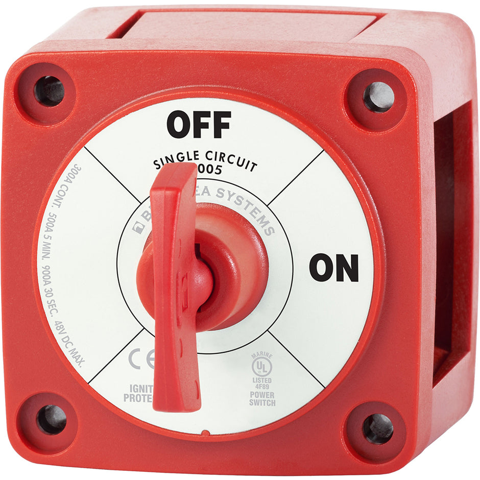 Blue Sea 6005 mSeries Mini Battery Switch Single Circuit ONOFF 6005