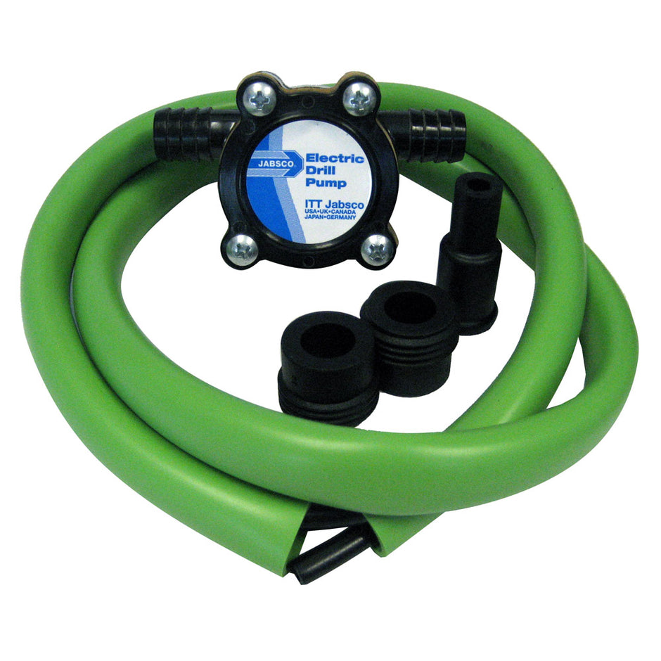 Jabsco Drill Pump Kit wHose 172150000