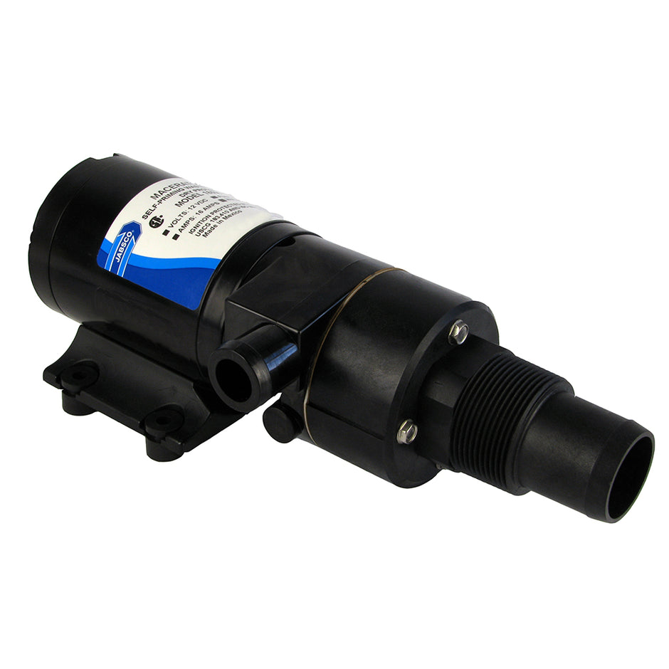 Jabsco Sealed Macerator SelfPriming Pump 12V 185902092
