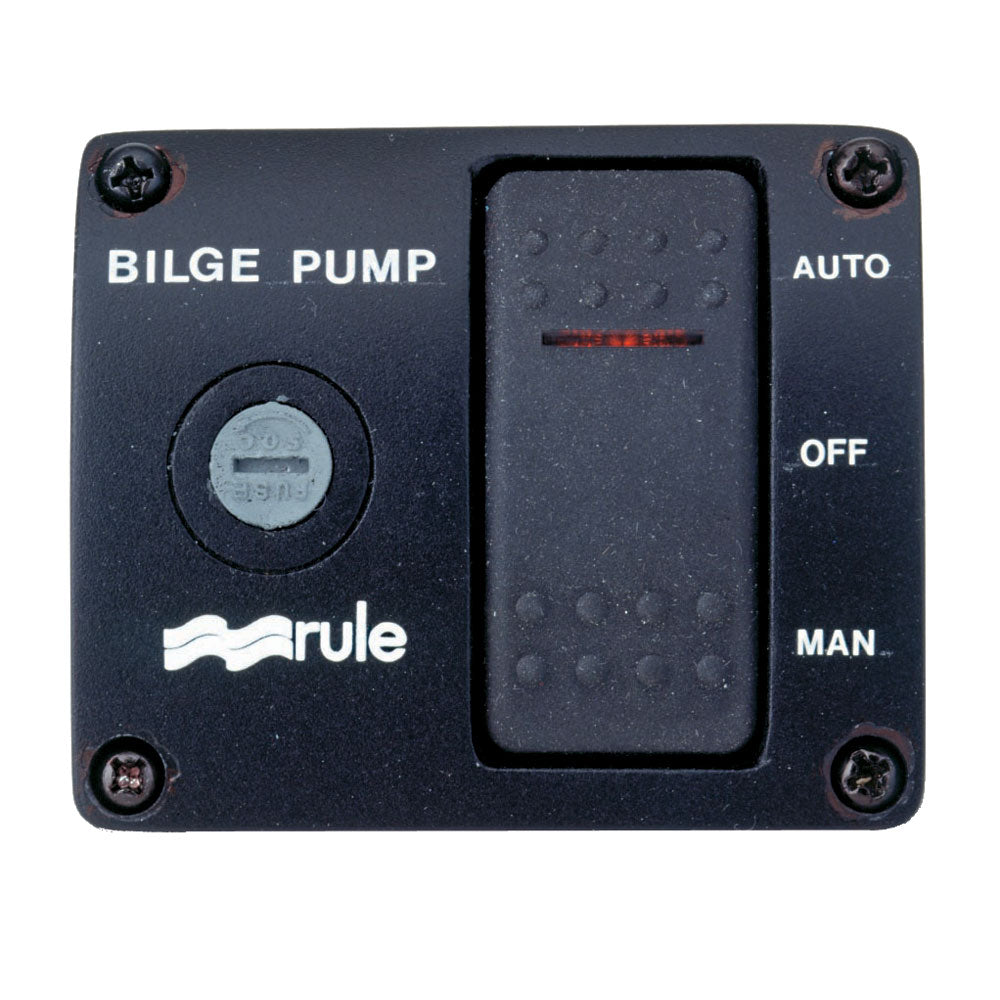 Rule Deluxe 3Way Lighted Rocker Panel Switch 43