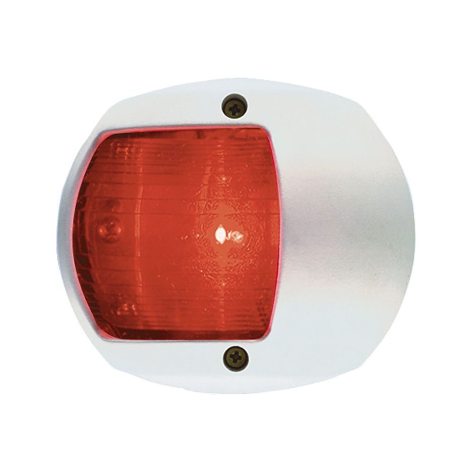 Perko LED Side Light  Red  12V  White Plastic Housing 0170WP0DP3