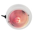 Perko Dome Light wRed  White Bulbs 1263DP1WHT