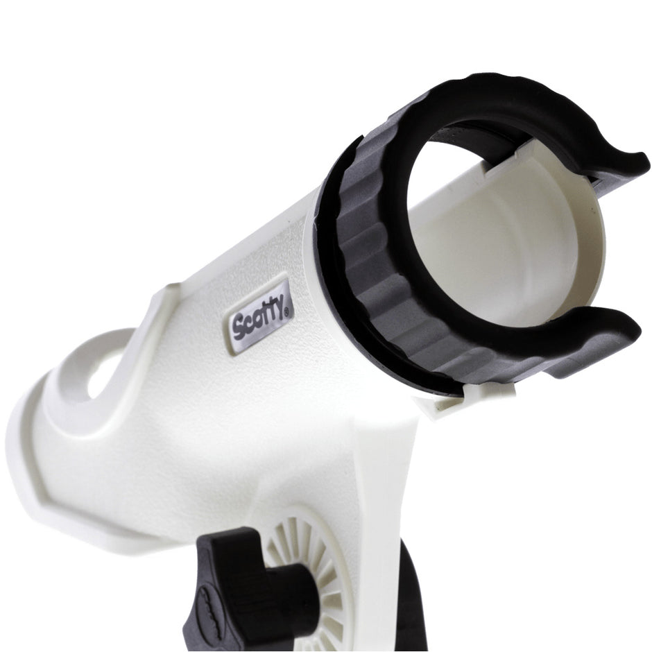 Scotty Powerlock Rod Holder White w241 SideDeck Mount 230WH
