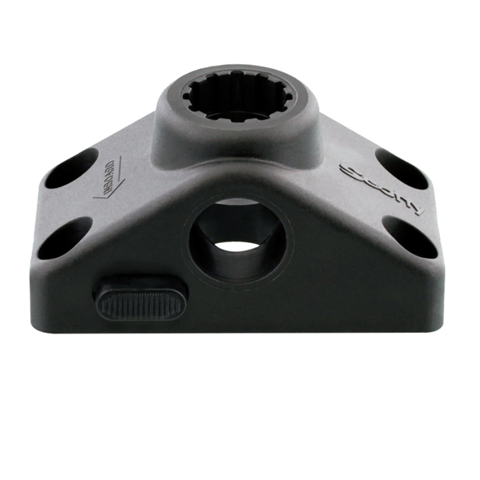 Scotty 241 Locking Combination Side or Deck Mount  Black 241LBK