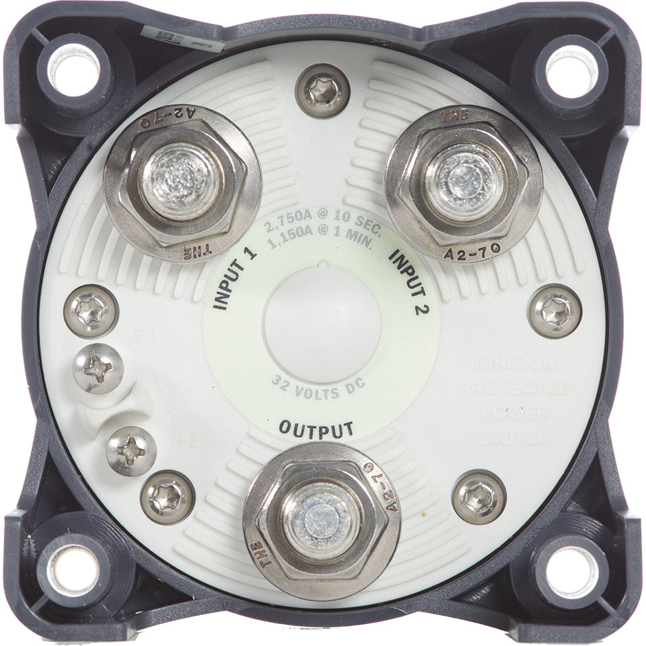 Blue Sea 11003 HDSeries Battery Switch wAlternator Field Disconnect  3Position 11003