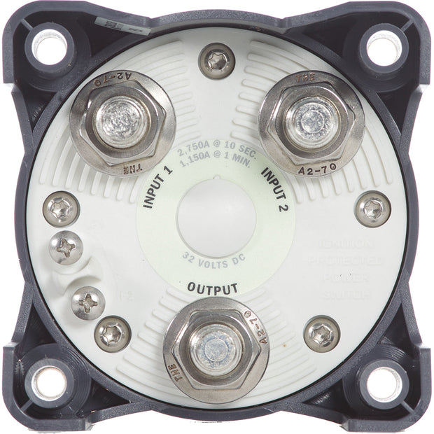 Blue Sea 11003 HDSeries Battery Switch wAlternator Field Disconnect  3Position 11003