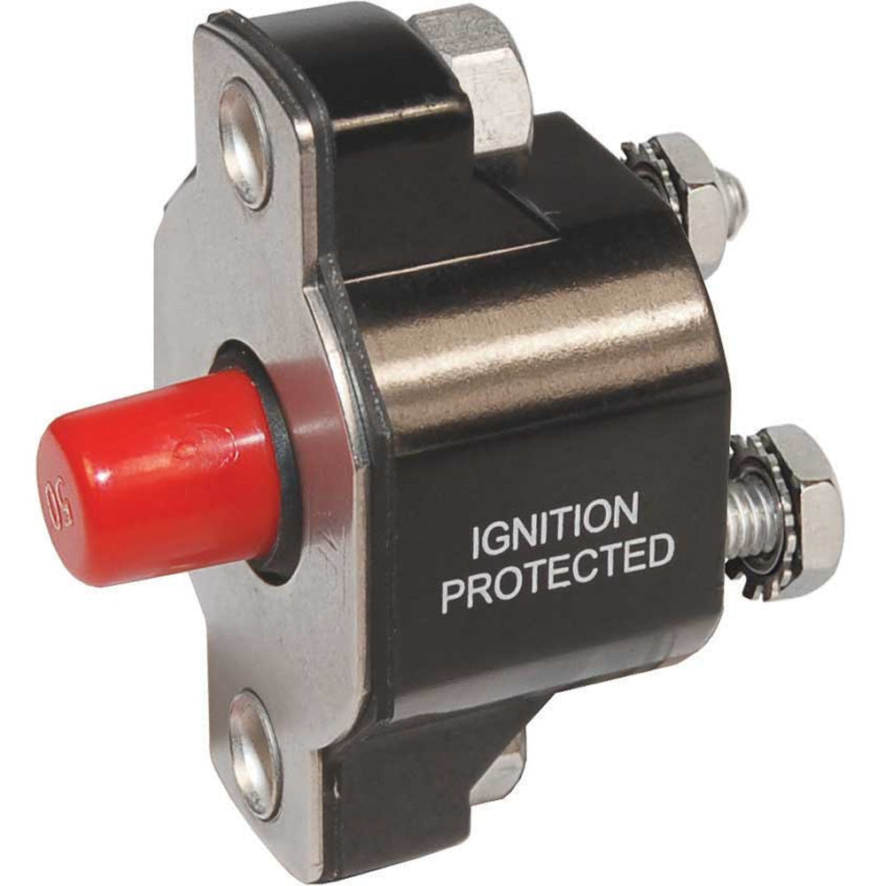 Blue Sea 2140 Medium Duty Push Button ResetOnly  30A 2140