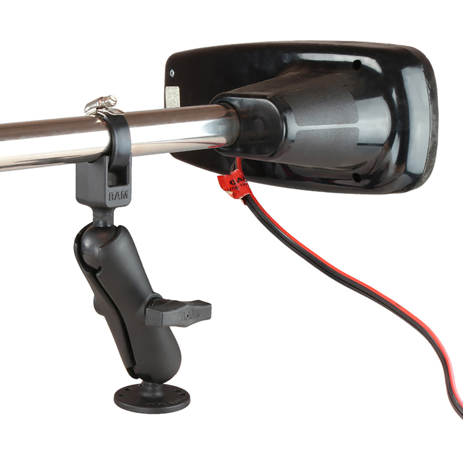 RAM Mount Trolling Motor Stabilizer wUniversal Strap Base RAM108U