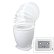 Jabsco Lite Flush Electric 12V Toilet wControl Panel 585001012