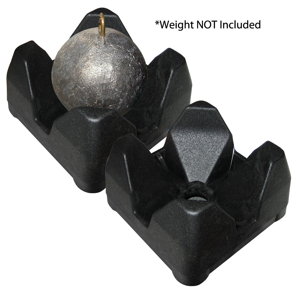 Scotty 3022BK Weight Mate  Black 2 Pack 3022BK