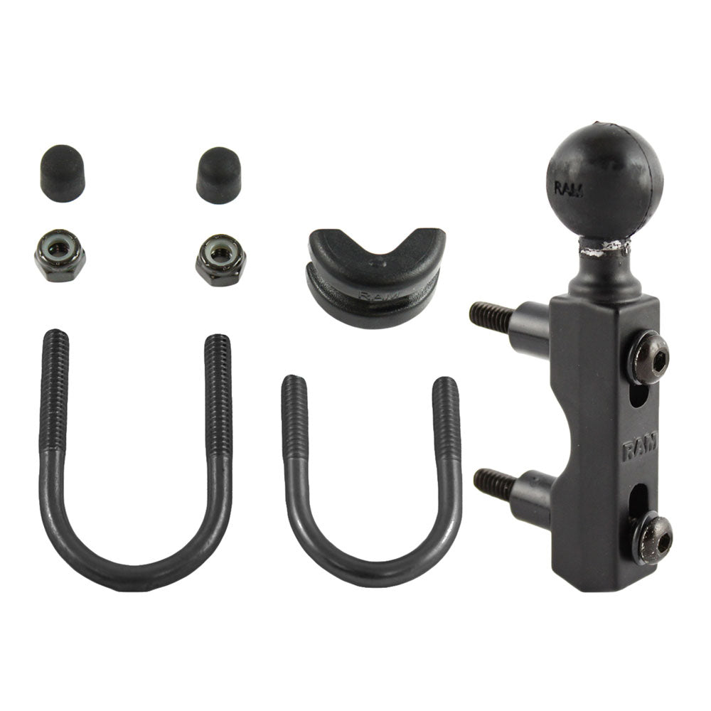RAM Mount Clutch Break UBolt Combo Handlebar Kit RAMB3097U