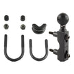 RAM Mount Clutch Break UBolt Combo Handlebar Kit RAMB3097U