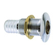 Perko 34 ThruHull Fitting f Hose Chrome Plated Bronze MADE IN THE USA 0350005DPC