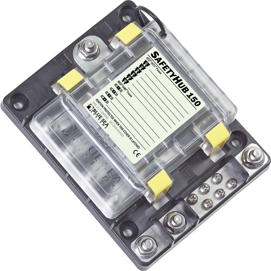 Blue Sea 7748 SafetyHub 150 Fuse Box 7748