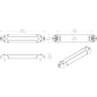 Lumitec MiniRail2 6 Light  Red Non Dimming 101080