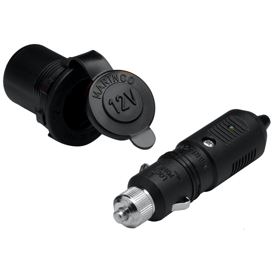 Marinco Sealink Plug  Receptacle  12V 12VPK
