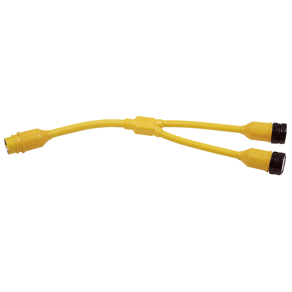 Marinco YAdapter 230A 125V Locking to 50A 125250V Locking 153AY