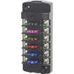 Blue Sea 5037 ST Blade Fuse Block wo Cover  6 Circuit Independent wo Negative Bus 5037