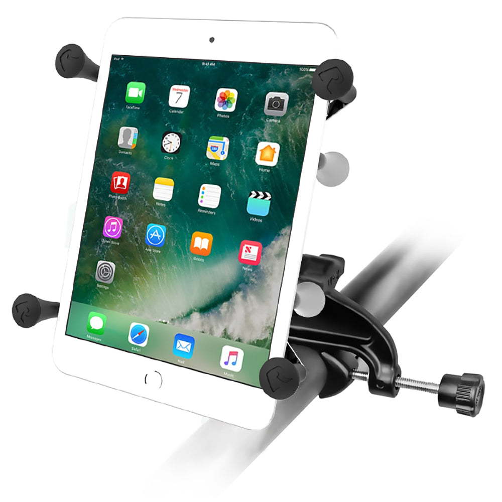 RAM Mount Yoke Clamp Mount wXGrip II RAMB121UN8U