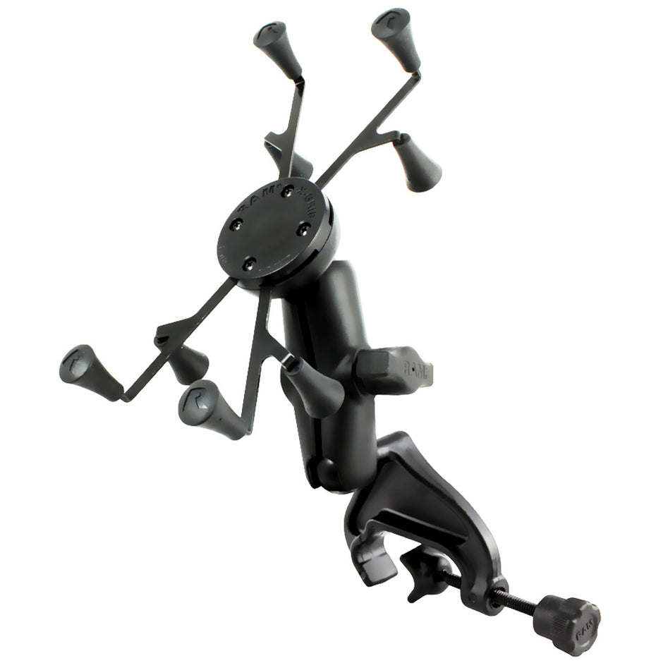 RAM Mount Yoke Clamp Mount wXGrip II RAMB121UN8U