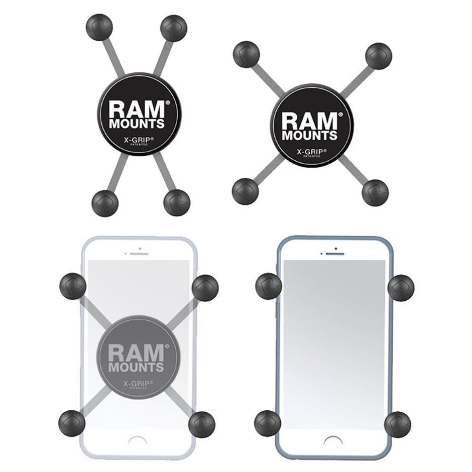 RAM Mount Universal XGrip Cell Phone Holder w1 Ball RAMHOLUN7BU