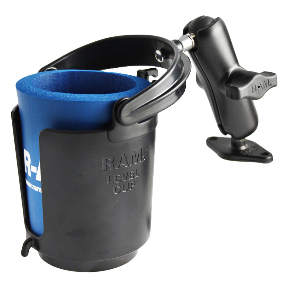 RAM Mount Drink Cup Holder wDiamond Base RAMB102132U