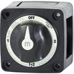 Blue Sea 6007200 Battery Switch Mini  4 Position  Black 6007200