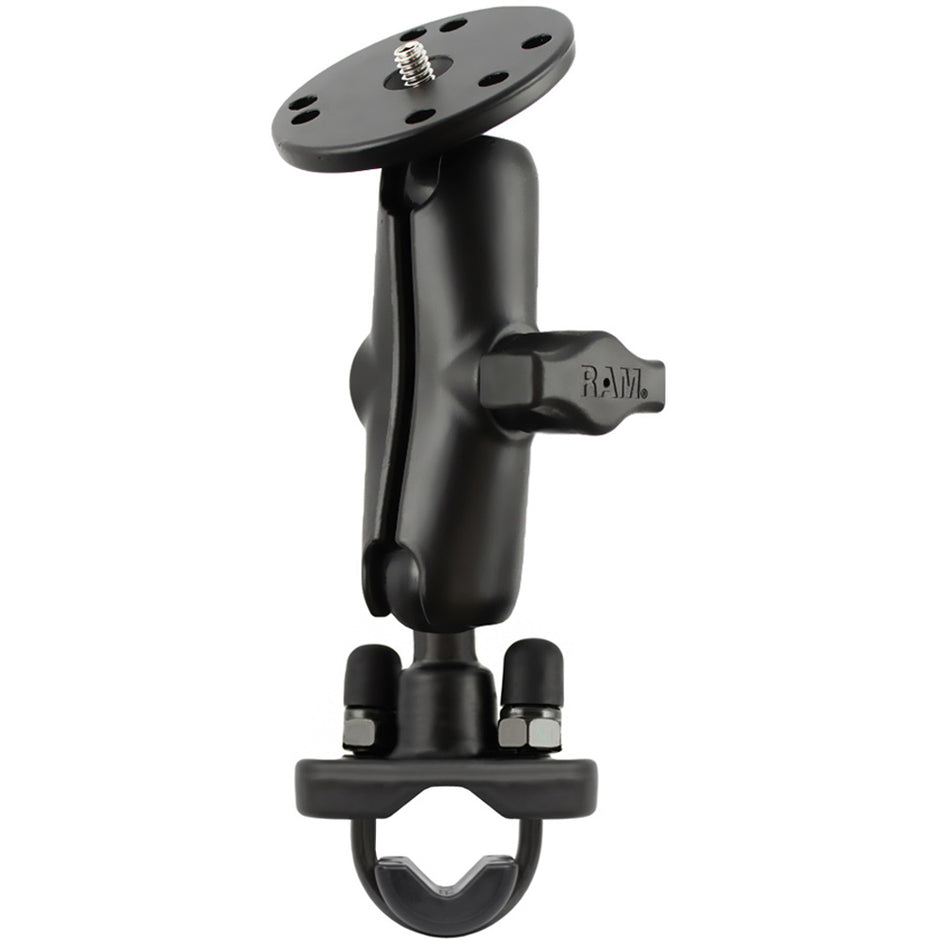 RAM Mount Handlebar UBolt Base wRound 1420 Threaded Stud RAMB149ZC1U
