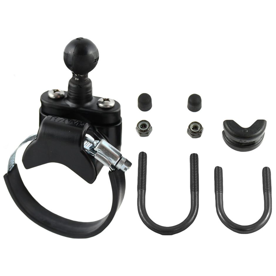 RAM Mount ATVUTV Large Diameter Rail Mount w1 Ball RAMB231Z2