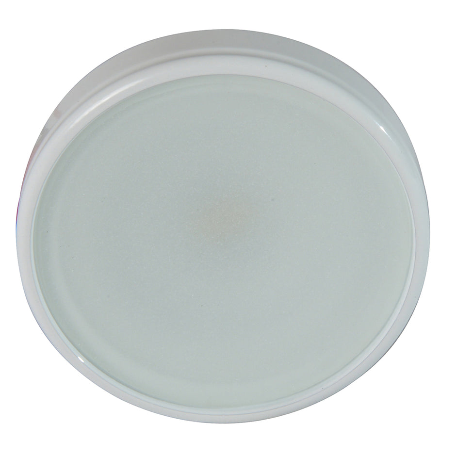 Lumitec Halo  Flush Mount Down Light  White Finish  4Color  WhiteBlueRedPurple NonDimming 112820