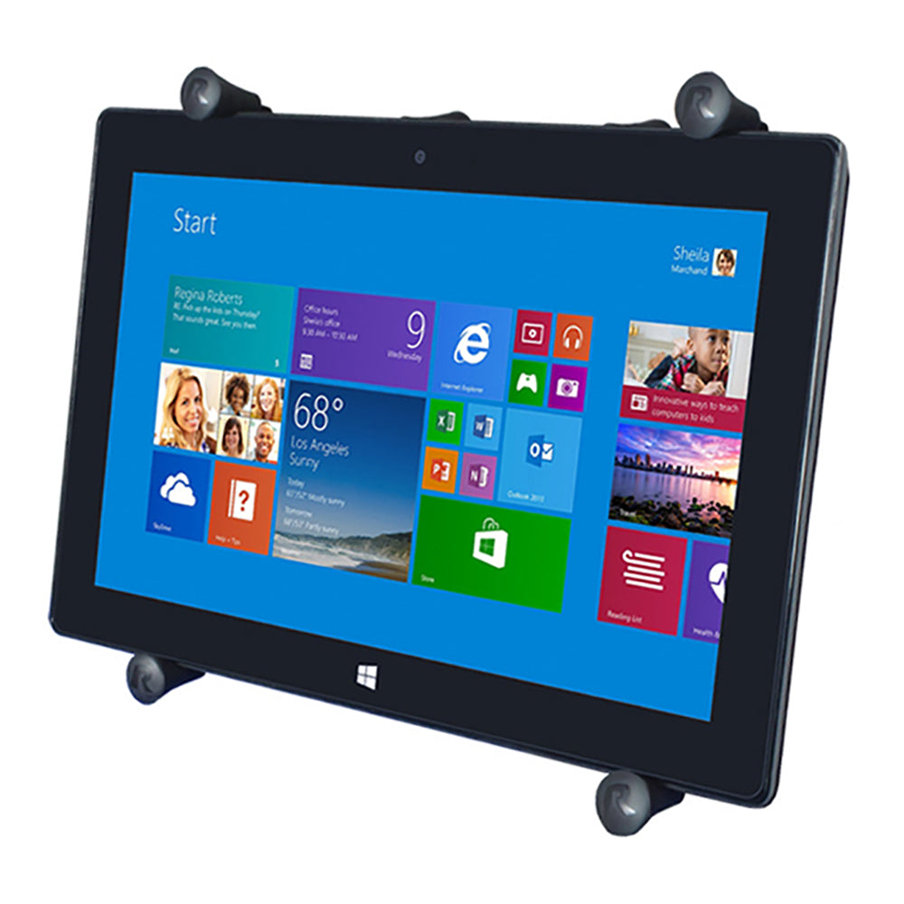 RAM Mount Universal XGrip III Large Tablet Holder  Fits New iPad RAMHOLUN9U
