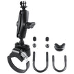 RAM Mount GoPro Hero ATVUTV Strap Clamp Roll Bar Mount RAMB149Z2GOP1U