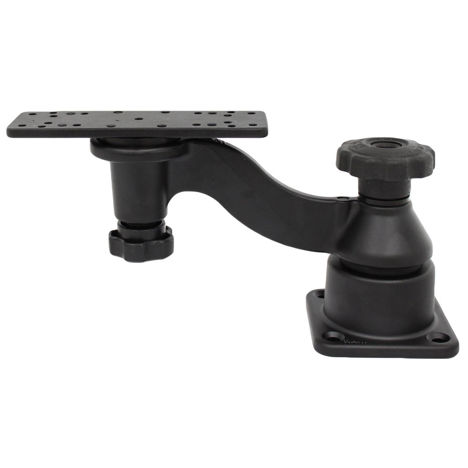 RAM Mount Flat Surface Horizontal Single Swing Arm Mount RAM109HU