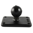 RAM Mount 2 x 25 Rectangle Base w1 Ball RAMB202U225