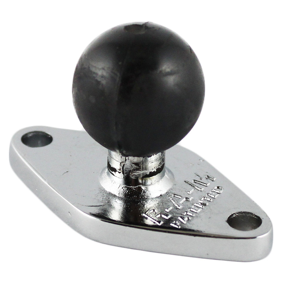 RAM Mount Chrome Diamond Base w1 Ball RAMB238CHU