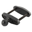 RAM Mount 2 Max Width Square Rail Base w1 Ball RAMB247U2