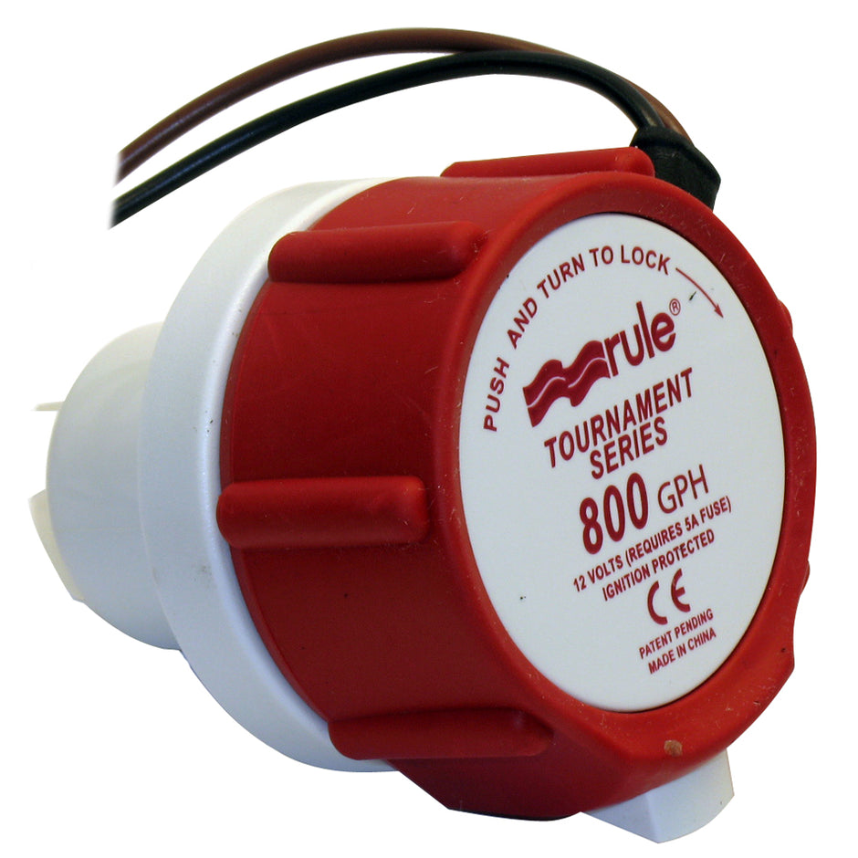 Rule 46DR Replacement Motor Cartridge fTournament Series  800GPM12V 46DR