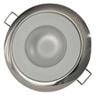 Lumitec Mirage  Flush Mount Down Light  Glass FinishPolished SS Bezel  White NonDimming 113113