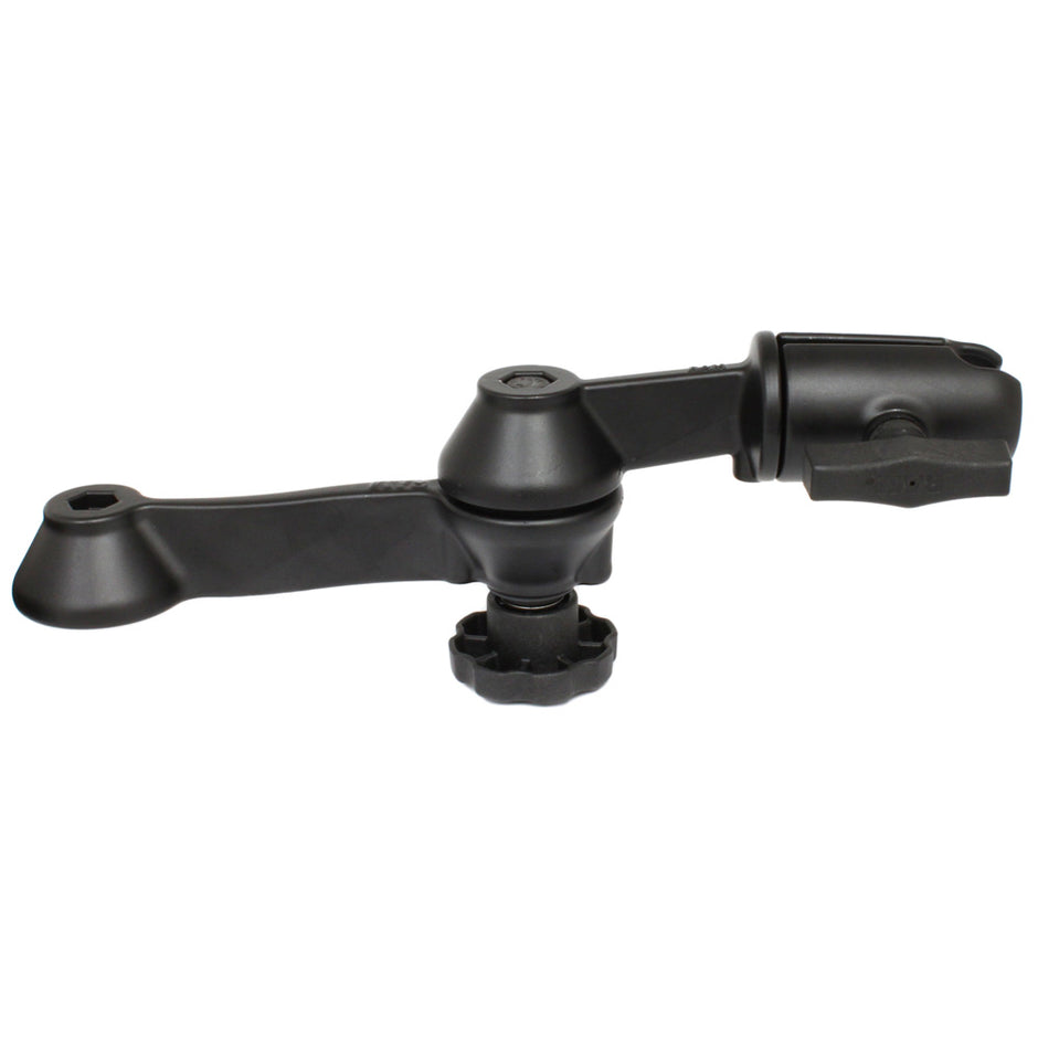 RAM Mount 12 Double Swing Arm wOpen Swivel Single Socket RAMVB1104U