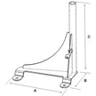 RAM Mount NoDrill Vehicle Base f 9821 Express Van Savana Van  More RAMVB143